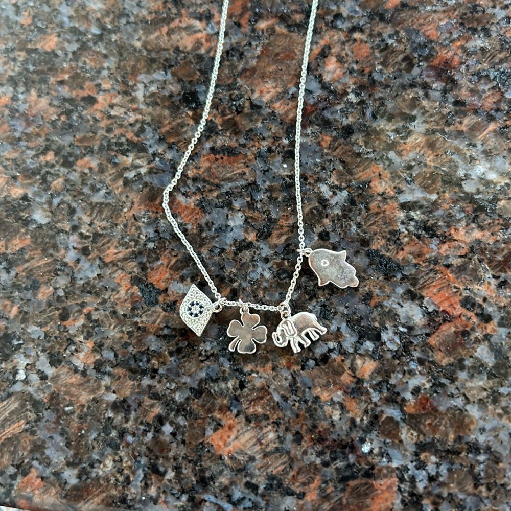 Third eye charm necklace